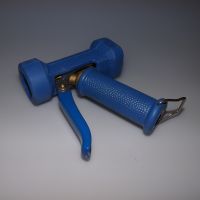 PISTOLET DE LAVAGE INOX-CAOUTCHOUC